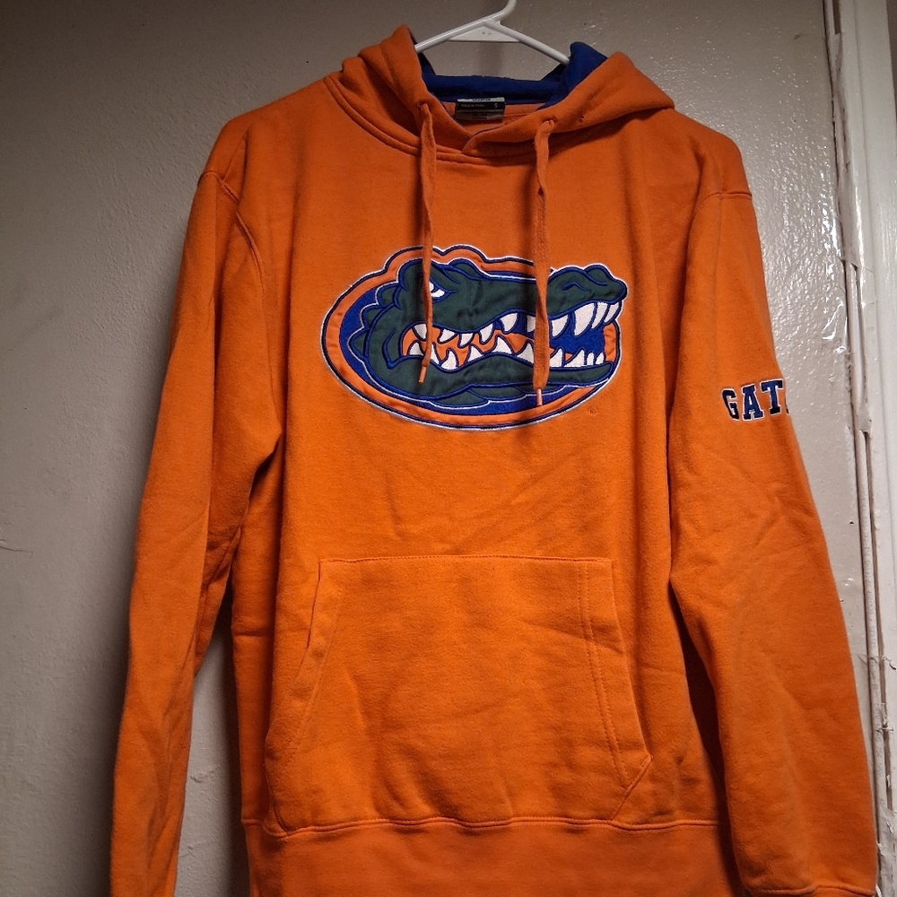 Orange Hoodie with Logo
